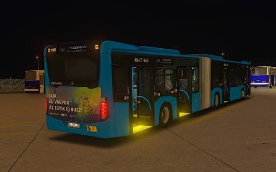 Mercedes Citaro C2-S3G E6 BKK FUTÁR